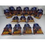 Star Wars - thirteen Star Wars play figures by Habro to include Clone Trooper, Tarkin, Chewbacca,