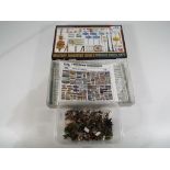 A good lot to include a Tamiya military miniature series road sign set and a quantity of hand