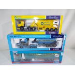 Corgi - three diecast model trucks to include Leyland DAF power tanker 75902,