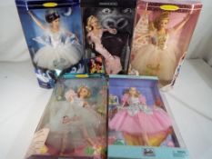 Barbie - five good quality Barbie dolls to include Marzipan the Nutcracker 20851,