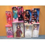 Barbie - nine Barbie dolls to include Venetian Opulence 24501, Applause 3406, Wedding Day 17119,