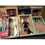 Barbie - seven Barbie dolls to include Medieval Lady 12791, 1920s Flapper 4063,