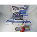 Model Aeroplanes - Twenty diecast models of commercial airliners by Herpa, all in 1:500 scale.