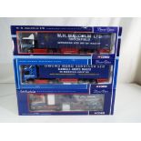 Corgi - three 1:50 scale diecast models comprising W H Malcolm MAN curtainside 75806,