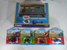 Thomas the Tank Engine - five Thomas the Tank Engine and Friends models by Ertl to include a remote