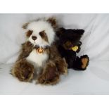 Charlie Bears - two good quality large Charlie Bears entitled Big DC product No.