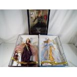 Barbie - three barbie dolls comprising 40th anniversary 21384,