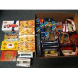 Diecast - approximately thirty-five diecast model motor vehicles to include Matchbox,