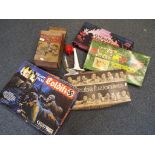 A good lot to include a Penguin Action Toy Malted Milk Mixer in original box and a collection of