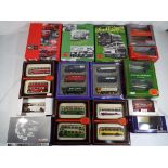 EFE and similar - three presentation multi-packs of diecast model buses and other motor vehicles,