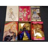 Barbie - four Barbie dolls to include City Style Barbie 10149, Midnight Princess Barbie 17780,