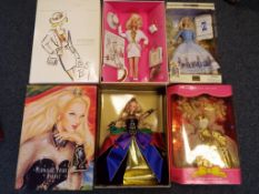 Barbie - four Barbie dolls to include City Style Barbie 10149, Midnight Princess Barbie 17780,