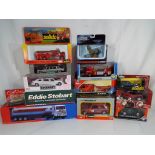 Diecast - twelve diecast model motor vehicles to include Burago, Solido, Cararama, Vitesse,