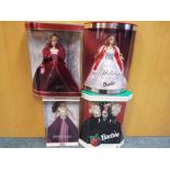 Barbie - four dressed Barbie dolls to include Limited Edition Designer Spotlight 30836,