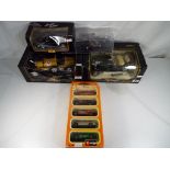 Diecast - a good lot to include a diecast model motor vehicle by Burrago in 1:20 scale,