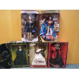Barbie - five Barbie dolls to include Winter Classic 52996,