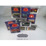 Diecast models - eight Exclusive First Edition diecast models 1:76 scale from the De Luxe Series,