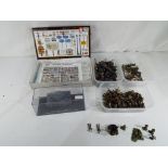 Model Soldiers - Lot to include three trays of hand painted model soldiers comprising, U.