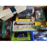 Diecast Models - a collection of diecast model motor vehicles by Corgi to include Jaguar Collection