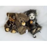 Charlie Bears - three good quality Charlie Bears entitled Fuddy CB104716C,