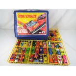 Matchbox - a Matchbox Carry Case containing approximately fifty predominantly Matchbox diecast