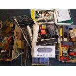 Model Railways - A large quantity of OO gauge model railway related items to include power