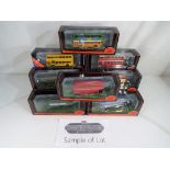 Exclusive First Editions - Twenty four diecast models of buses by Exclusive First Editions,