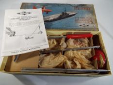 A Nulli Secundus vintage remote control helicopter in original box with instructions