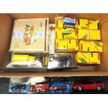 Diecast - approximately thirty diecast model motor vehicles to include Corgi, Matchbox, Lado,