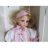 Dolls - good quality dressed doll by Cheri McAfooes from the Royal Vienna Collection produced in a