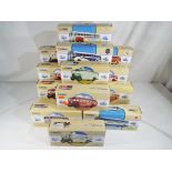 Corgi Classics - 13 diecast model coaches and buses,