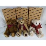 Dean's Bears - three teddy bears by Deans Ragbook Co. Ltd.