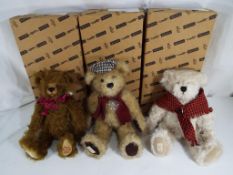 Dean's Bears - three teddy bears by Deans Ragbook Co. Ltd.