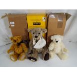 Dean's Bears - three limited edition teddy bears by Dean's Ragbook Co. Ltd.