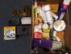 Model Crafting - a large quantity of model crafting equipment to include wood, modelling clay,