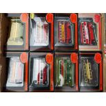 EFE - twenty four diecast model buses 1:76 scale all appear mint in sealed window boxes