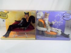 Barbie - two Lounge Kitties Collection Barbies to include C3553 and C2478,