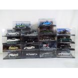 James Bond 007 - eighteen diecast model motor vehicles from the James Bond Film Series to include