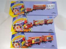Corgi Classics - Chipperfields Circus boxed sets, # 97885, # 97889 and # 97915,