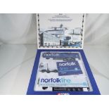 Corgi - a large boxed set, 1:50 scale CC99129 'NorfolkLine' comprising of Cab Unit and two Trailers,