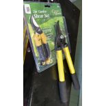 New 2 piece garden shear set