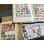 2 albums of Commonwealth and World stamps