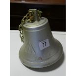 Old government issue hanging bell