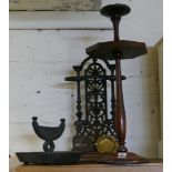 Victorian iron umbrella stand,