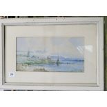 Early 20th century watercolour sketch of Malta indistinctly signed and dated lower right image size