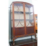 Oak China display cabinet