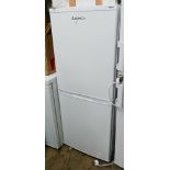 LEC half and half fridge freezer