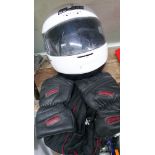 HJC crash helmet
