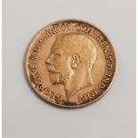 1911 gold half sovereign