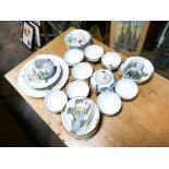 Japanese porcelain egg shell teas set